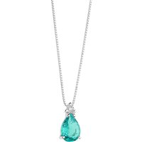 Halskette Comete Dame Storia Di Luce in Gold Smeraldo 0.70 Ct GLB 1507 - GLB 1507